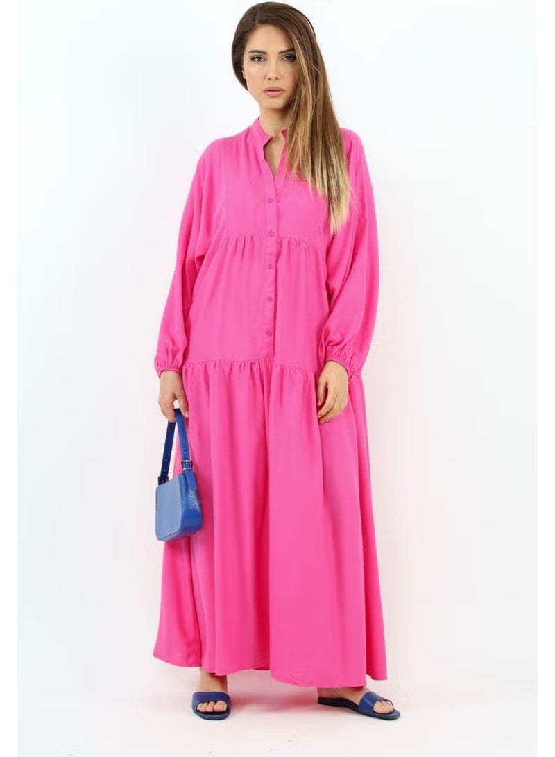 Ritnice Tiered Poplin Dress - Image 3